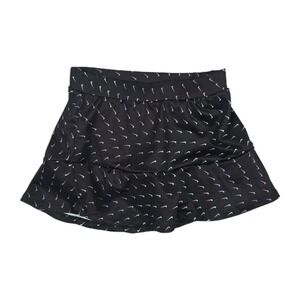 Nike Tennis Skort Youth Girls‎ Size 3-4 Years AOP Swoosh Black